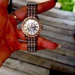 bulova rosegold women’s watch